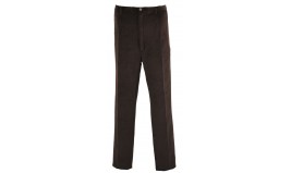 PANTALON DE TRAVAIL HOMME EN VELOURS MARRON