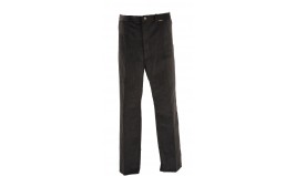 PANTALON DE TRAVAIL EN VELOURS GRIS HOMME