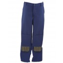 PANTALON BLEU BUGATTI AVEC PLAQUES GENOUX LAFONT