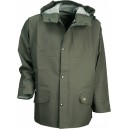 VESTE DE PLUIE MIXTE COTTEN ISODER REDNYL KAKI