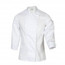 VESTE DE CUISINE FEMME MANCHES LONGUES ROBUR MANILLE BLANCHE