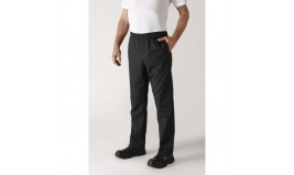 PANTALON DE CUISINE MIXTE ROBUR UMINI NOIR