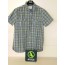 CHEMISE HOMME 100% COTON MANCHES COURTES AIGLE PRESTON TREILLIS