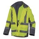 PARKA HAUTE VISIBILITE 4 EN 1 DELTA PLUS TARMAC JAUNE