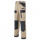 PANTALON DE TRAVAIL HOMME LAFONT WORK ATTITUDE UPDATED 1ATTUP BEIGE/NOIR