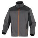 VESTE TRAVAIL HOMME POLAIRE LEGERE DELTA PLUS BEAVER GRIS/ORANGE