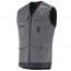 GILET TRAVAIL SANS MANCHE MULTIPOCHES LAFONT TROWEL 9ATTUP GRIS/NOIR