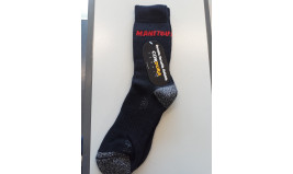 CHAUSSETTES DE TRAVAIL BAUDOU MANITOU MAKI NOIR/GRIS