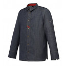 VESTE CUISINE HOMME ML ROBUR VINHO BLEU JEAN