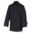 VESTE CUISINE ML MIXTE NID ABEILLE ROBUR SIAKA NOIR