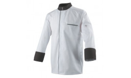 VESTE CUISINE ML HOMME ROBUR ABAX BICOLORE