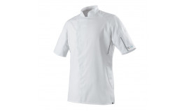 VESTE CUISINE MC MIXTE ROBUR BENAK BLANCHE