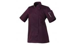VESTE CUISINE FEMME MC ROBUR UNERA PRUNE