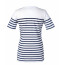 TEE-SHIRT MARINIERE CUISINE FEMME ROBUR BALISE BLANC/MARINE