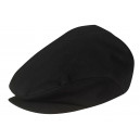 LOT DE 2 CASQUETTES CUISINE FORME BERET ROBUR CAPS NOIRES