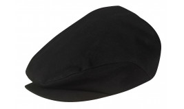 LOT DE 2 CASQUETTES CUISINE FORME BERET ROBUR CAPS NOIRES