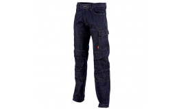 PANTALON DE TRAVAIL HOMME MULTIFONCTIONNEL LAFONT 1STNJN.BI BLEU INDIGO