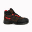 CHAUSSURES DE SECURITE HOMME HAUTES MANITOU BAUDOU MYSTIC MARRON/ROUGE