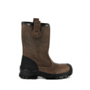 BOTTES DE SECURITE HOMME FOURREES BAUDOU OTTAWA MARRON