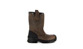 BOTTES DE SECURITE HOMME FOURREES BAUDOU OTTAWA MARRON