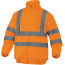 BLOUSON HAUTE VISIBILITE POLYESTER OXFORD ENDUIT PU ORANGE DELTA+