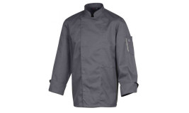 VESTE DE CUISINE HOMME ML ROBUR NERO ANTHRACITE