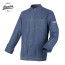 VESTE DE CUISINE HOMME ML ROBUR HARPER DENIM DELAVE