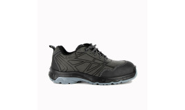 CHAUSSURES DE SECURITE HOMME BASSES BAUDOU MASTER GRIS/NOIR