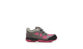 CHAUSSURES DE SECURITE FEMME BASSES LAVORO LEIA GRIS/ROSE