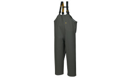 COTTE BRETELLE DE TRAVAIL ET DE PLUIE HOMME GUY COTTEN BAROSSA KAKI