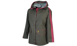 VESTE DE PLUIE FEMME GUY COTTEN ISOPOP VERT/ROSE