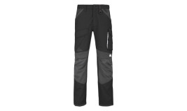 PANTALON DE TRAVAIL HOMME POLYCOTON LAFONT 1ATT3 NOIR/GRIS