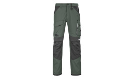 PANTALON DE TRAVAIL HOMME POLYCOTON LAFONT 1ATT3 KAKI/GRIS
