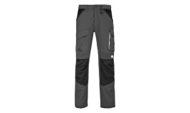 PANTALON DE TRAVAIL HOMME POLYCOTON LAFONT 1ATT3 GRIS CHARBON/NOIR