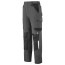 PANTALON DE TRAVAIL HOMME MULTIPOCHES STRETCH LAFONT 1ATTST GRIS CHARBON/NOIR