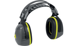 CASQUE ANTI BRUIT DOUBLE ARCEAU DELTA PLUS INTERLAGOS2 GRIS/JAUNE