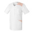 TUNIQUE DE TRAVAIL FEMME MC POLYCOTON A PRESSIONS ROBUR FLAVIE BLANC/ROSE