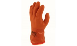 GANT EN PVC TREMPE ORANGE