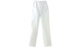 PANTALON UNISEXE BLANC COTON