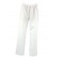 PANTALON UNISEXE BLANC POLYESTER COTON