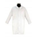 BLOUSE BLANCHE MANCHES LONGUES COL CHEMISIER