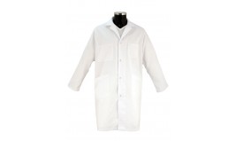 BLOUSE BLANCHE MANCHES LONGUES COL CHEMISIER