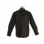 CHEMISE NOIRE 100% COTON LAFONT