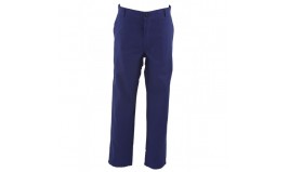 PANTALON BLEU BUGATTI FORME DROITE 100% COTON