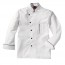 VESTE DE CUISINE MIXTE BLANCHE ET NOIRE